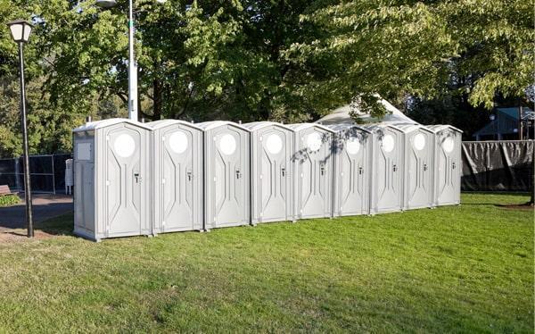 we provide regular cleaning and maintenance services throughout the period of your event to ensure that our special event portable toilets remain clean and sanitary